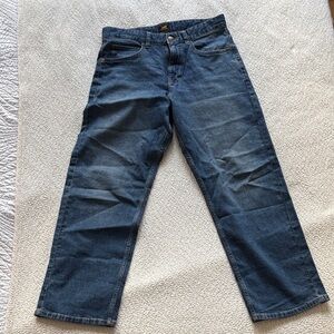 Lee Relaxed Fit Dark Blue Jeans